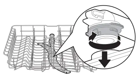 Midea MFW 10E4 S Dishwasher - filter4