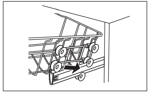Midea MFW 10E4 S Dishwasher - lower position2