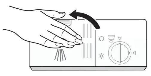 Midea MFW 10E4 S Dishwasher - open3