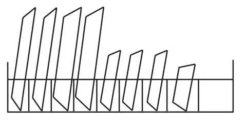 Midea MFW 10E4 S Dishwasher - upper basket1