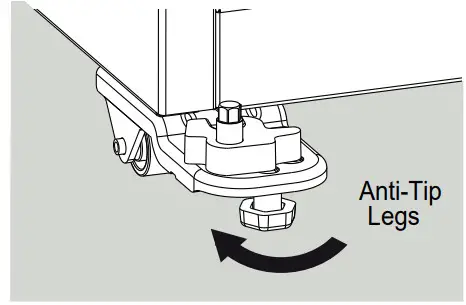 Westinghouse WQE5660 French Door Refrigerator - Door 13
