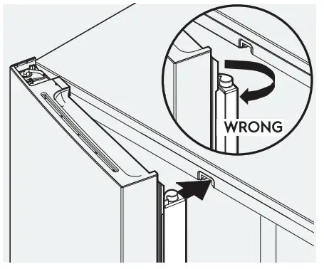 Westinghouse WQE5660 French Door Refrigerator - Door 15