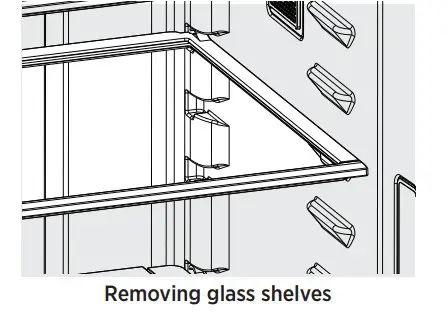 Westinghouse WQE5660 French Door Refrigerator - display 1
