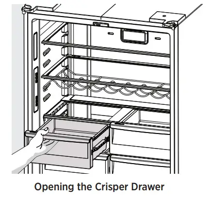 Westinghouse WQE5660 French Door Refrigerator - display 2