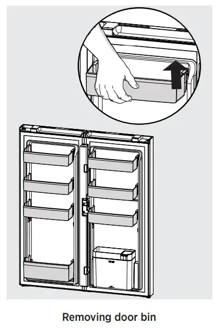 Westinghouse WQE5660 French Door Refrigerator - display 5