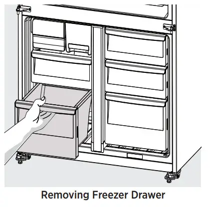 Westinghouse WQE5660 French Door Refrigerator - display 8