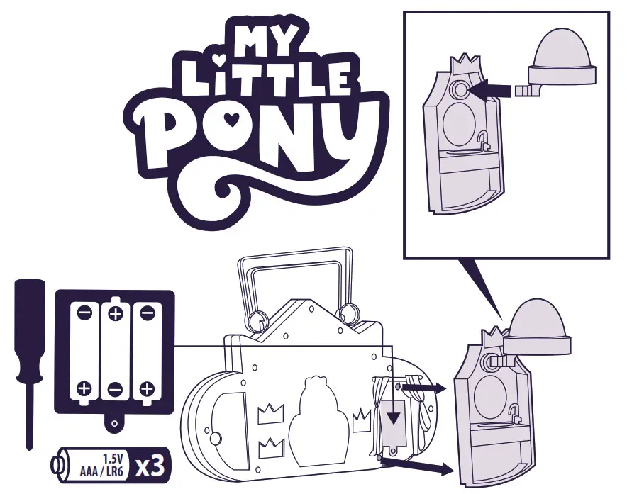 Hasbro F3867 PN00075893 MLP Musical Mane Melody