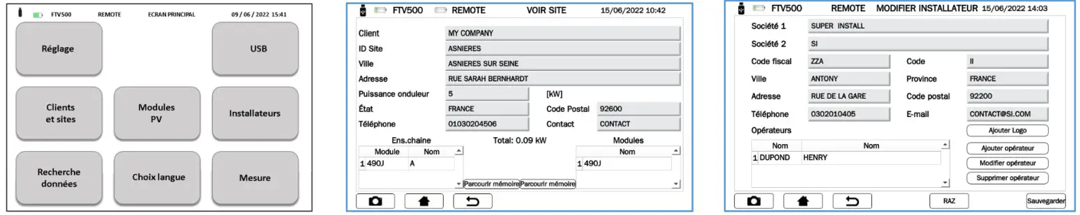 CHAUVIN ARNOUX FTV500 Photovoltaic Tester - fig 15