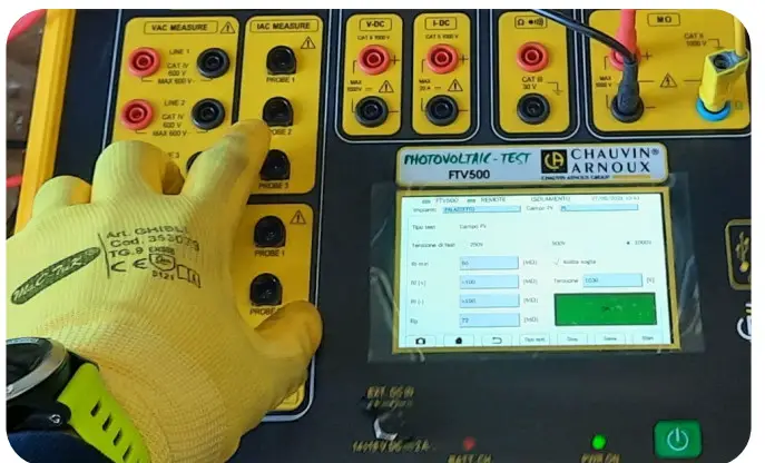CHAUVIN ARNOUX FTV500 Photovoltaic Tester - fig 7
