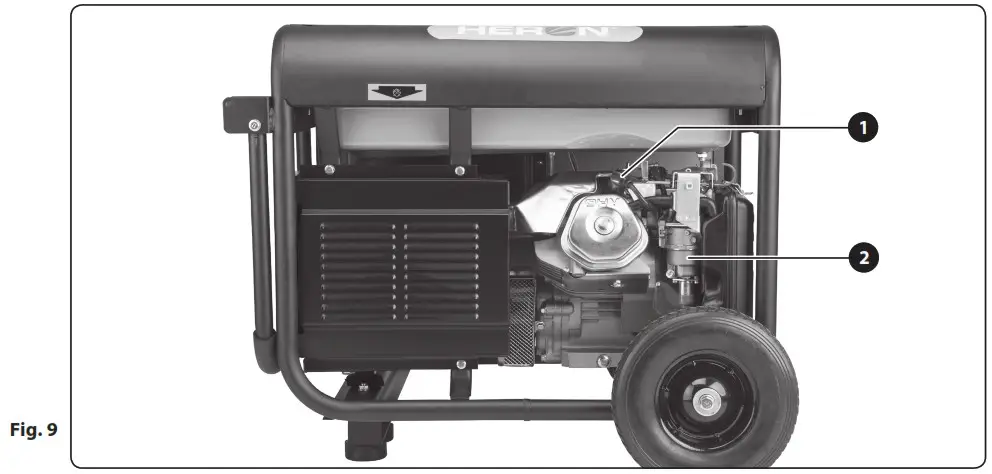 HERON 8896411 Gasoline Generators - Product Overview 9