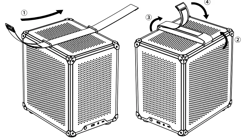 jONSBO C6 Mini Desktop PC Case - diagram 9