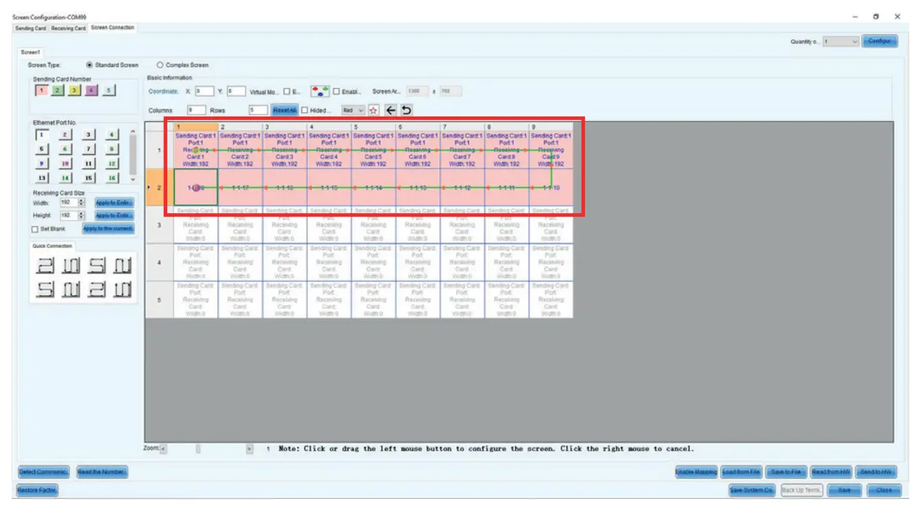 Configuration with NOVALCT