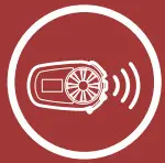 SENA 5S Motorcycle Bluetooth Communication System - Intercom