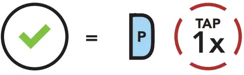 SENA 5S Motorcycle Bluetooth Communication System - Menu Options