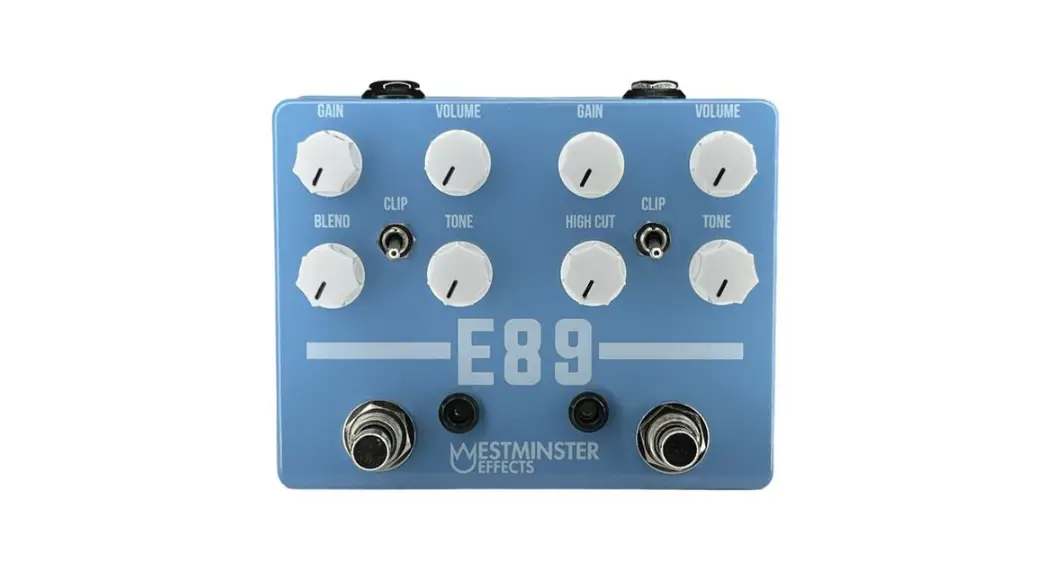 Westminster Effects E89 Dual Overdrive V2 User Manual