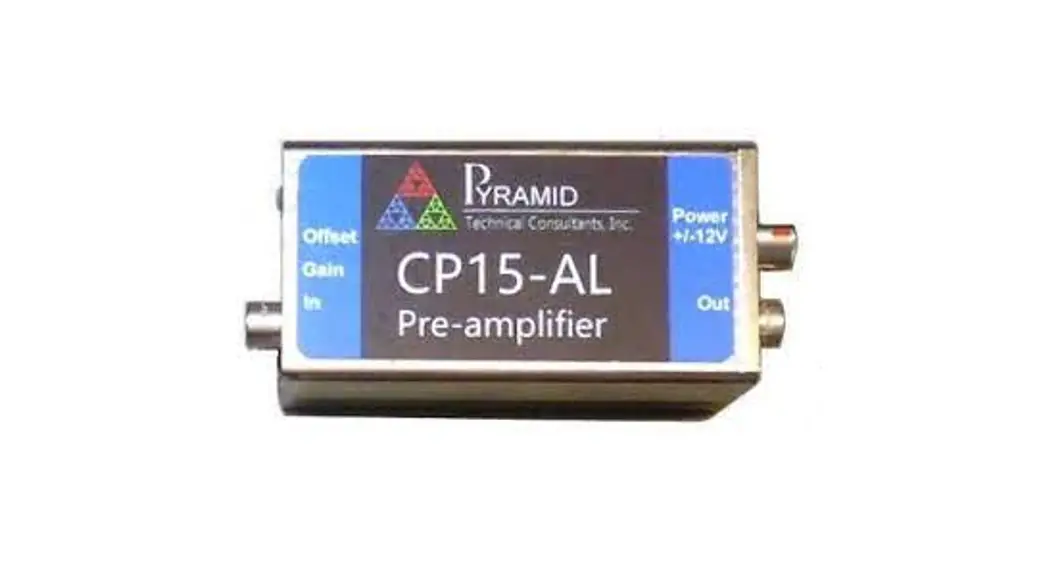 Pyramid Cp15al Pulse Pre Amplifier User Manual Pyramid Cp15al Pulse Pre Amplifier User Manual