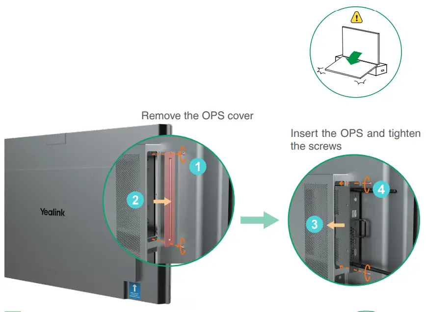 Yealink MeetingBoard 65 Collaboration Display For Microsoft Teams - Windows OPS
