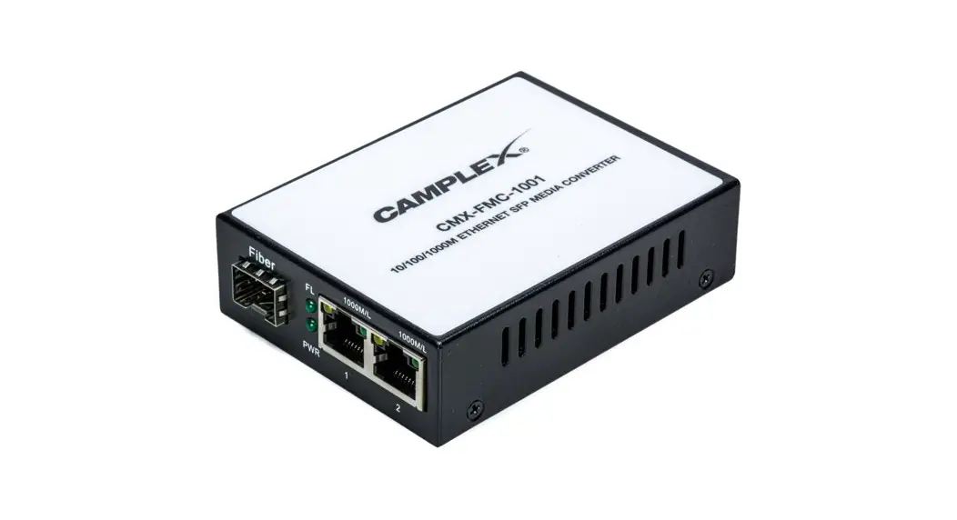 Camplex Cmx-fmc-1001 Fiber Media Converter Instructions