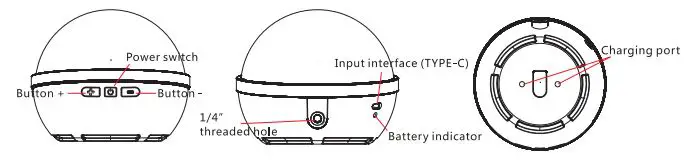 Fotodiox-Prizmo-Globe-RGBW-T-LED-Light-FIG-1