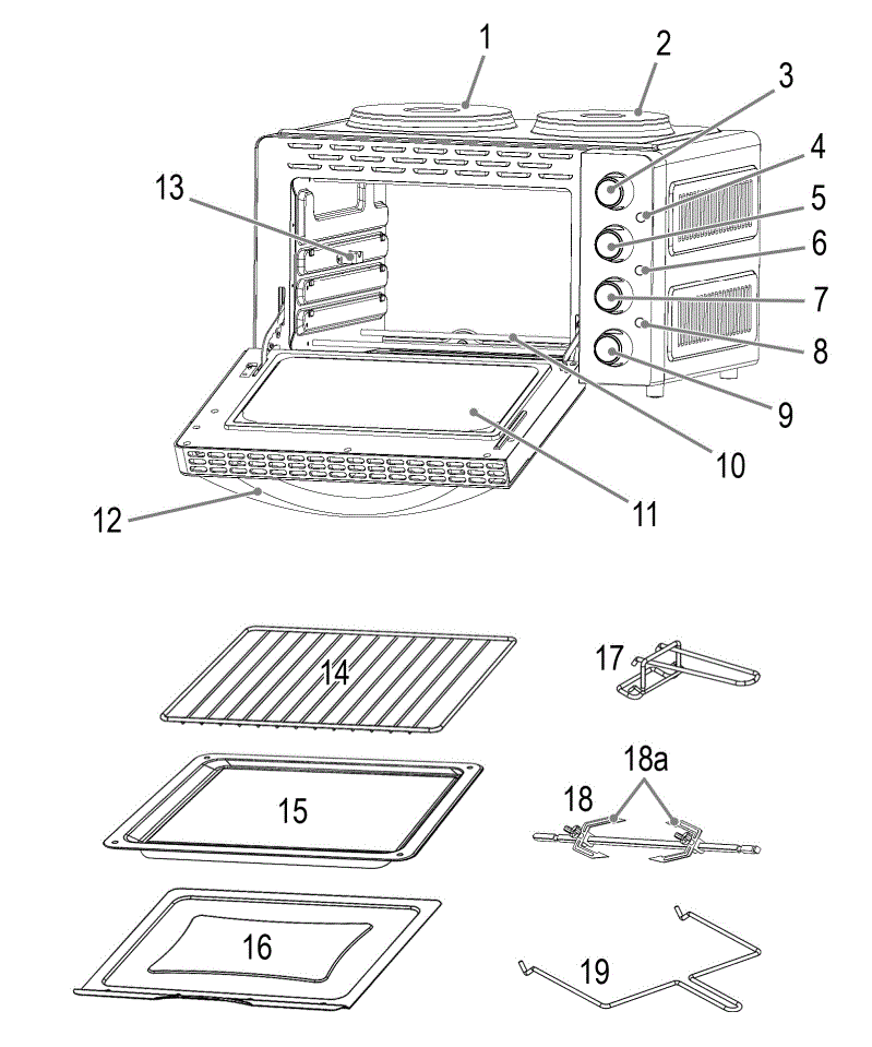 CLATRONIC-KK-3786-Double-Hotplates-1