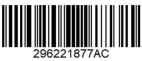 Ingenico Lane 8000 Payment Terminal - Bar code