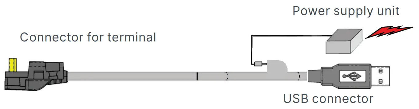 Ingenico Lane 8000 Payment Terminal -Connector