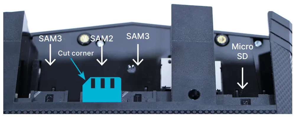 Ingenico Lane 8000 Payment Terminal -SAM 1