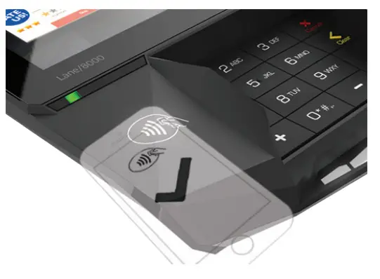 Ingenico Lane 8000 Payment Terminal -smart card 1