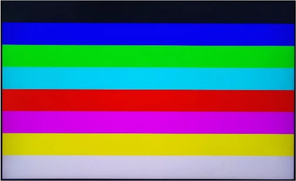 Horizontal Eight Color