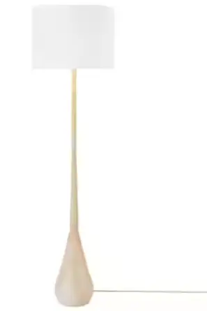 globe 91002295 65 Inch Faux Wood Floor Lamp product