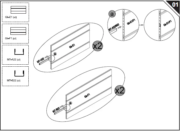 Outsunny 845-452V02 Plastic Raised Garden Planter 04
