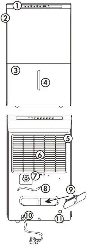 Danby-DDR050BLPBDB-ME-50-Pint-Dehumidifier-fig-1