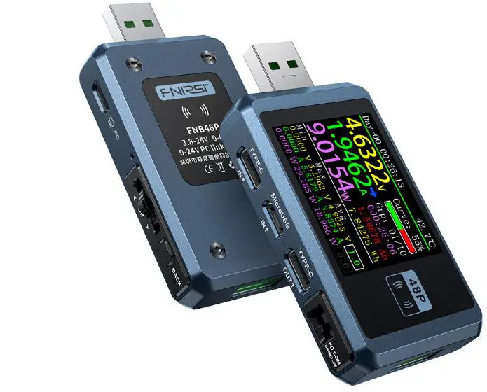 FNIRSI-FNB48P-TYPE-C-USB-Tester-Voltmeter-Ammeter-Fast-Charge
