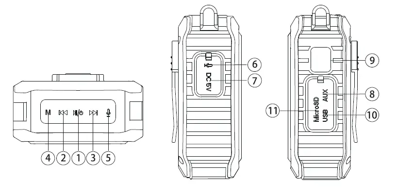 WinBridge WB-M800 Portable Voice Amplifier-fig-1