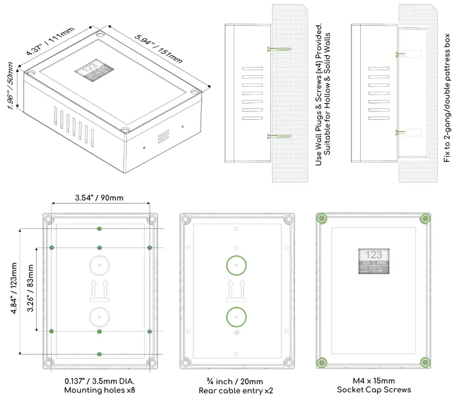 AGS GDP2 Merlin Gas Detector i S - fig