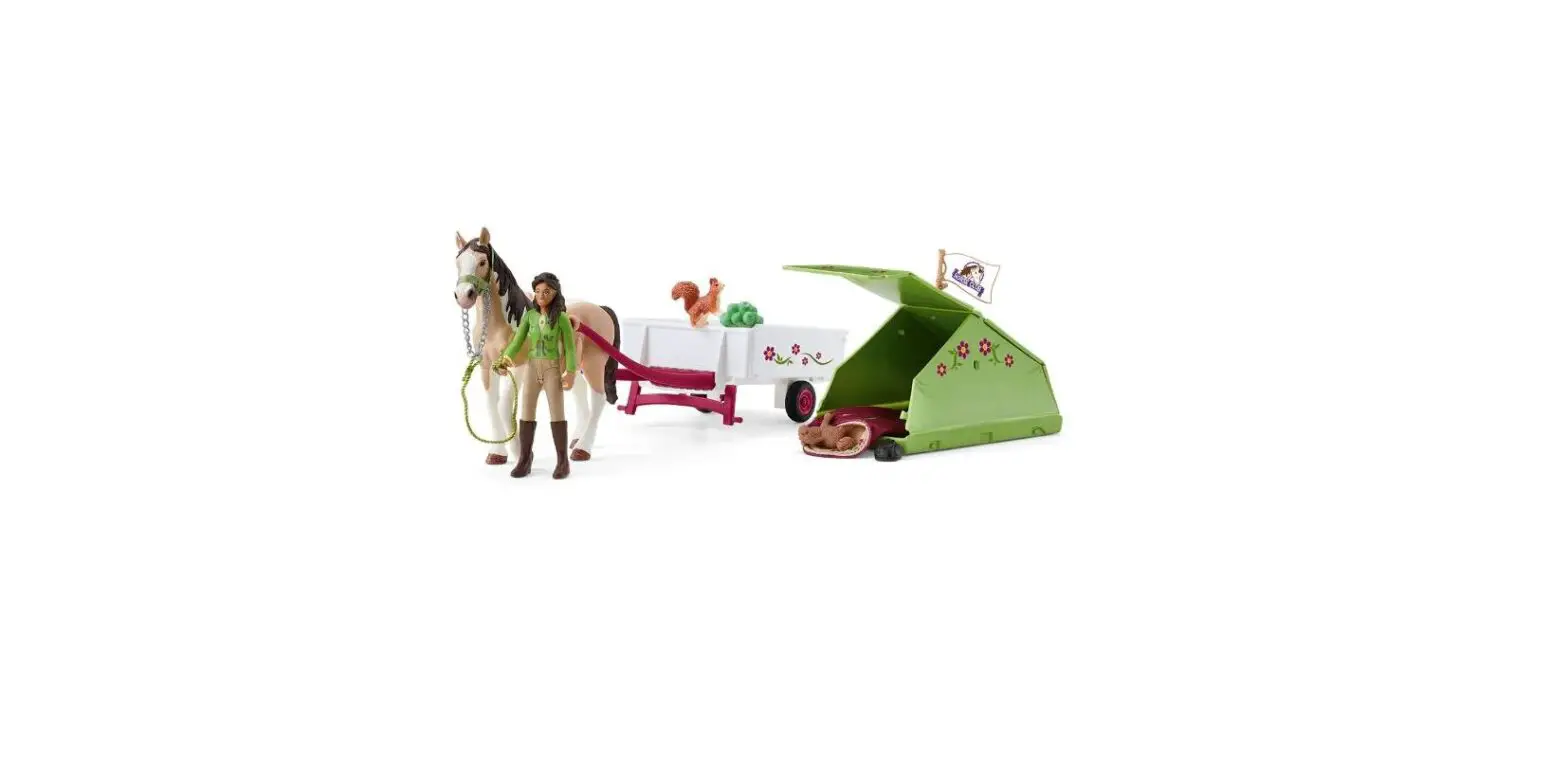 Schleich 42533 Horse Club Sarah's Camping Adventure Instruction Manual