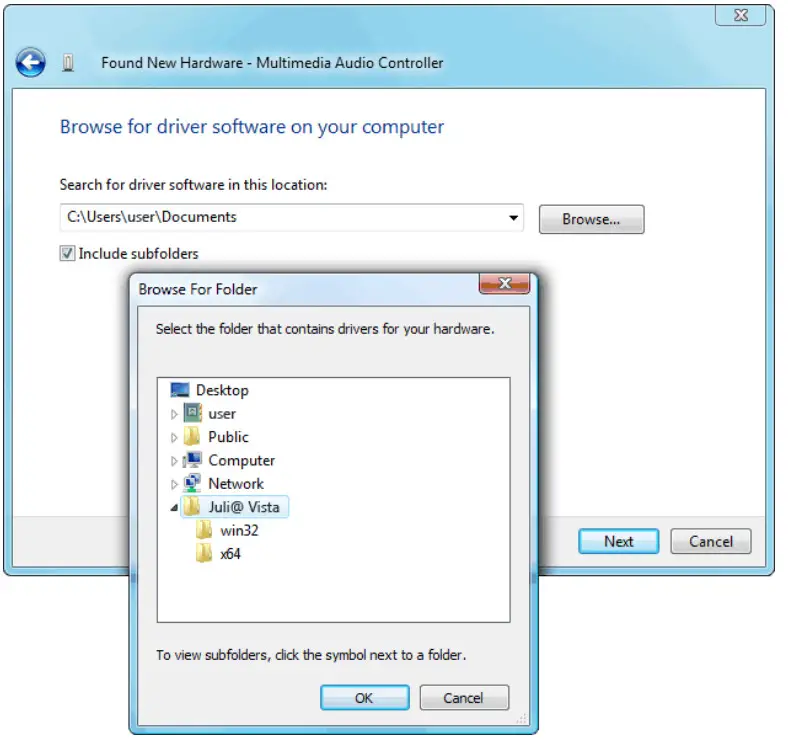 ESi Juli XTe Under Windows Vista and - fig 3