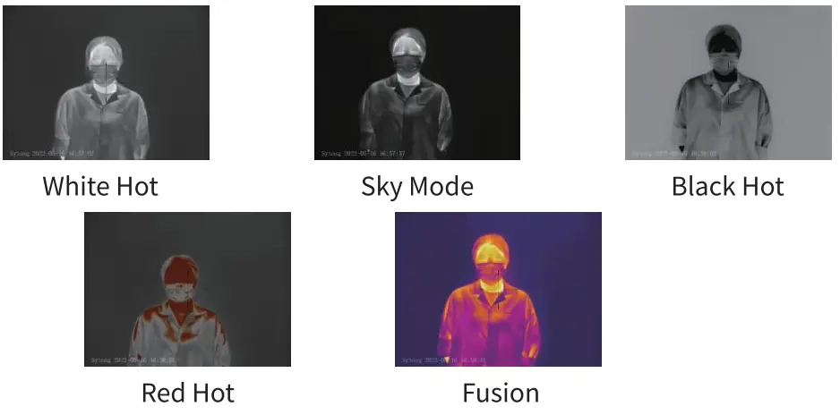 Sytong XS-LRF Series Handheld Thermal Imaging - mode