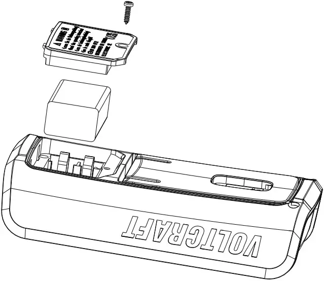 Insert / replace battery
