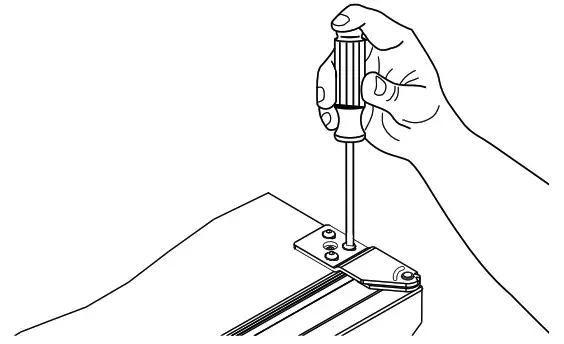 U LINE 230V Marine Series 14 Inch Stainless Solid Ice Maker - Door Adjustments 2