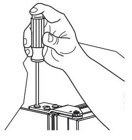 U LINE 230V Marine Series 14 Inch Stainless Solid Ice Maker - Door Adjustments 5