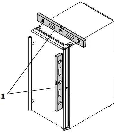 U LINE 230V Marine Series 14 Inch Stainless Solid Ice Maker - General Installation 2