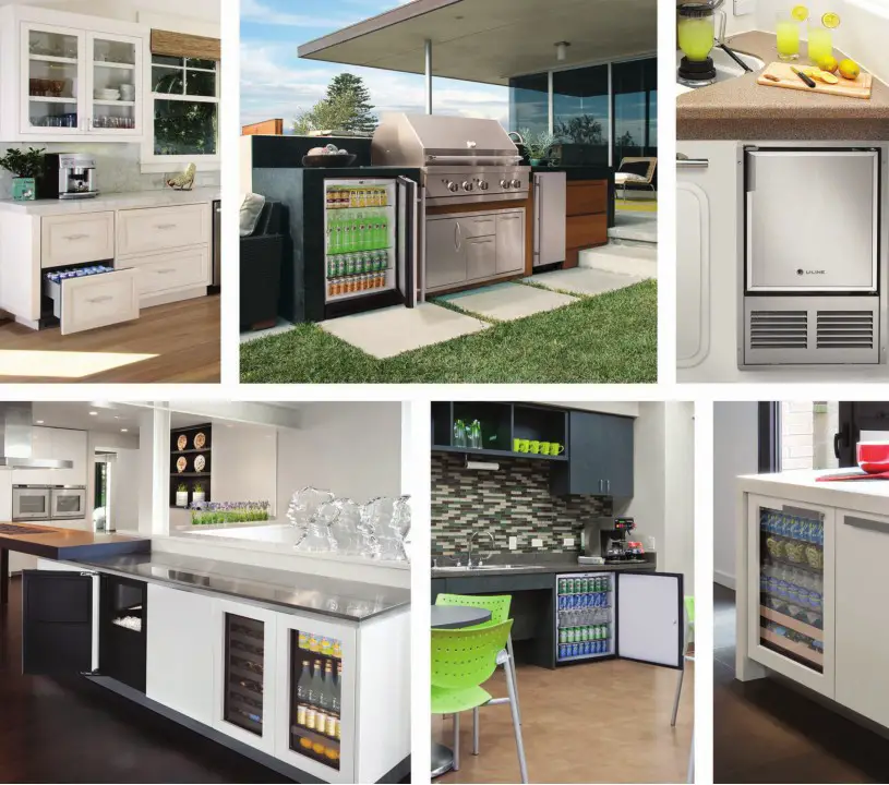 U LINE 230V Marine Series 14 Inch Stainless Solid Ice Maker - cover