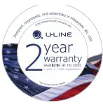 U LINE 230V Marine Series 14 Inch Stainless Solid Ice Maker - icon 2