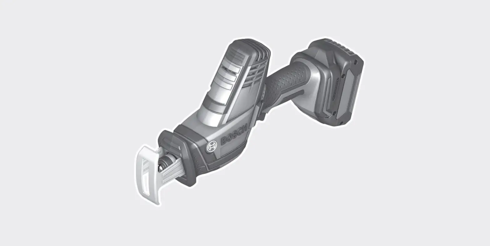 Bosch Gsa 18 V-li C Professional Cordless Reciprocating Saw Instruction Manual