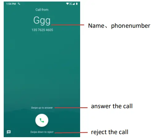 Answer and Reject Call