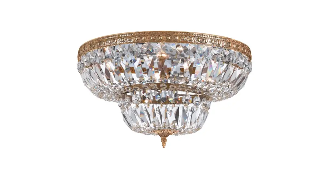 Crystorama 724-ob-cl-saq Six Light Ceiling Mount Instruction Manual Crystorama 724-ob-cl-saq Six Light Ceiling Mount Instruction Manual