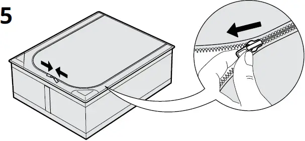 IKEA 803.000.47 SKUBB Storage Case 06