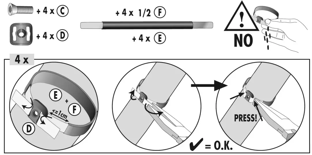 ORTLIEB WA149 Rack Seat Stay Adapter - fig 10