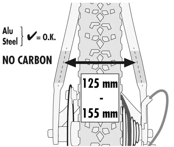 ORTLIEB WA149 Rack Seat Stay Adapter - fig 2